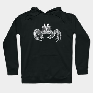 Ghost Crab - cute hand drawn animal design Hoodie